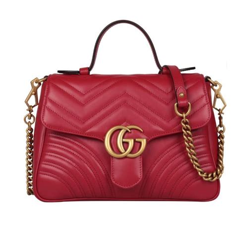 tote red gucci bag|genuine Gucci bag purse tote.